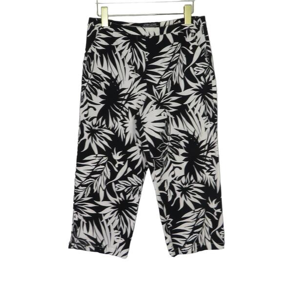 90s Vintage Larry Levine Tropical Pants High Rise Mom Pants 30" - Picture 2 of 7